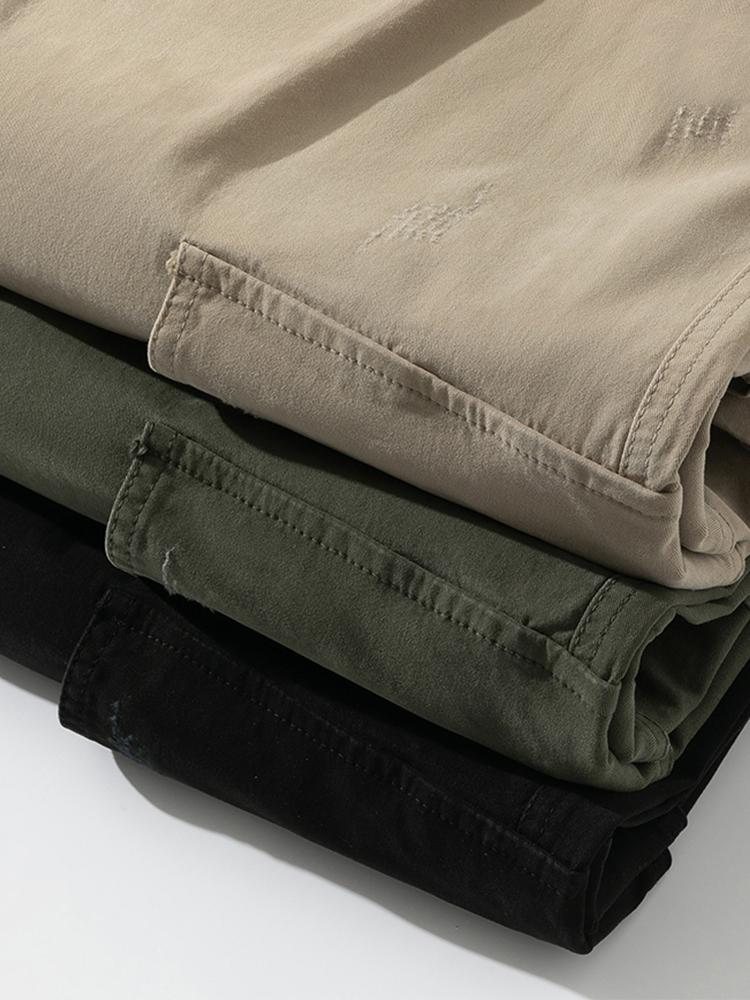 Galdino® | Straight Leg Cotton Cargo Pants - Image 11