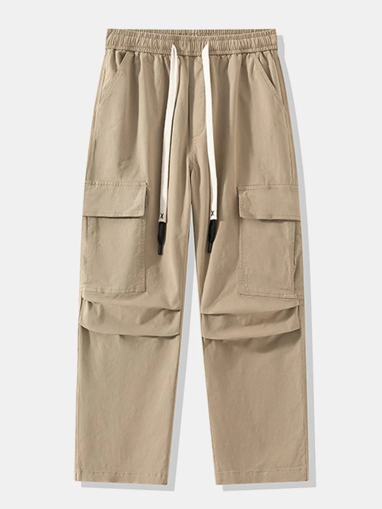 Galdino® | Straight Leg Cotton Cargo Pants - Image 12