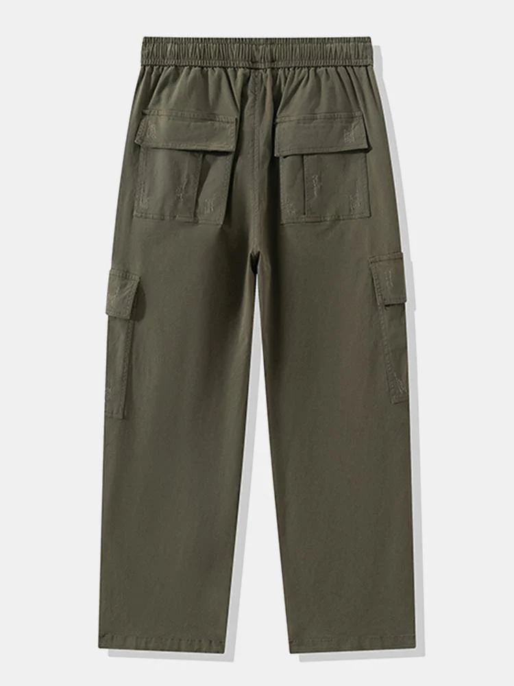 Galdino® | Straight Leg Cotton Cargo Pants - Image 15