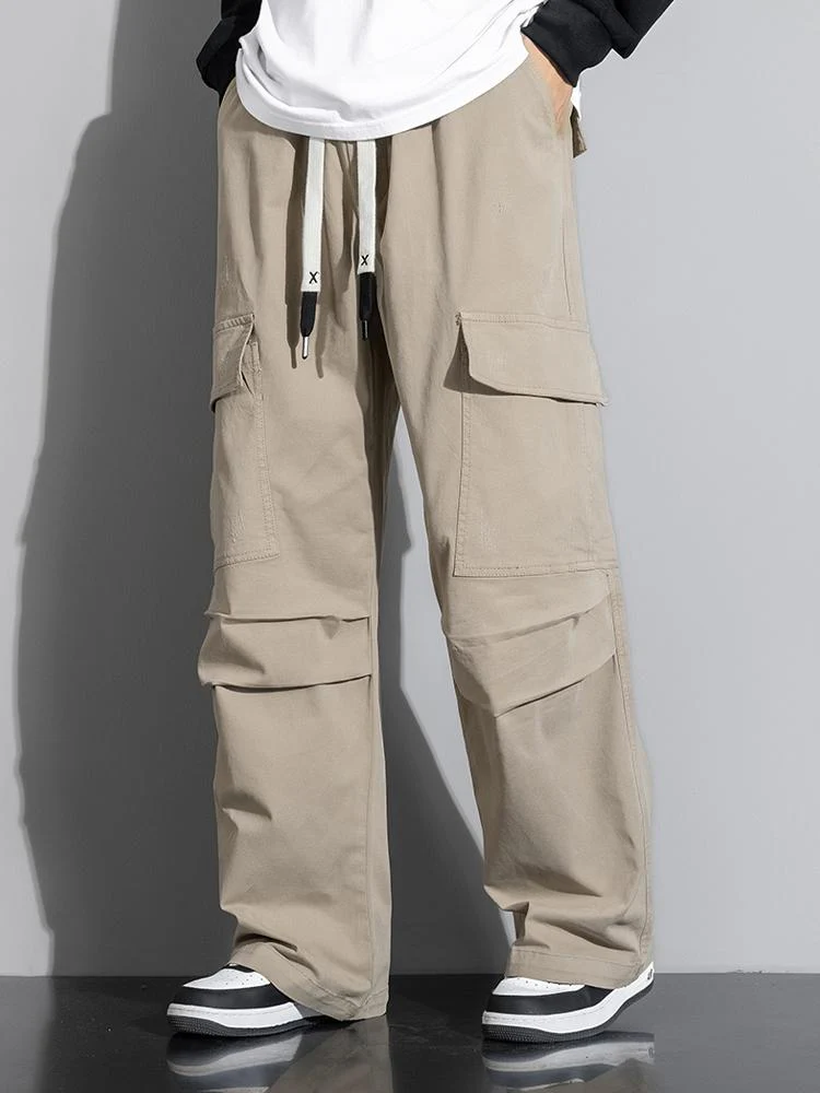 Galdino® | Straight Leg Cotton Cargo Pants - Image 4