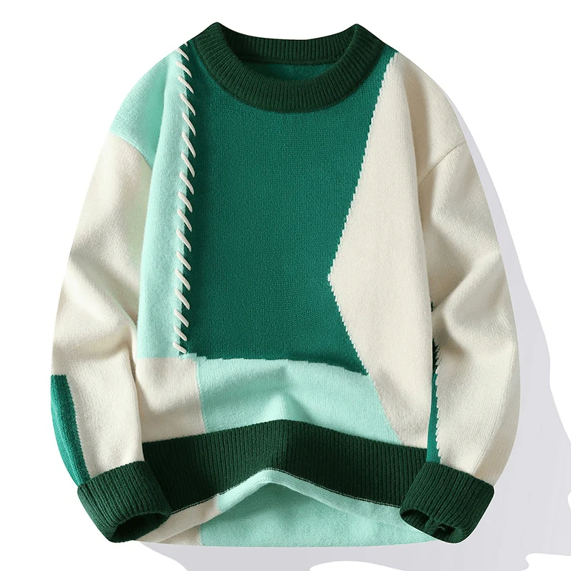 Galeno® | Men’s Jumpers With Geometric Design - Image 2