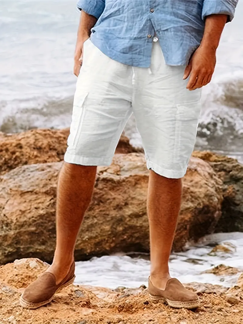 Galileo® | Comfortable Cotton Cargo Shorts For Spring/Summer - Image 18