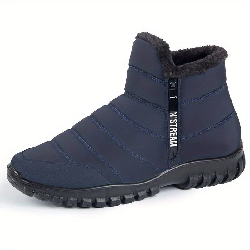 Gallo | Warm winter boots with zipper and profile sole - Image 2
