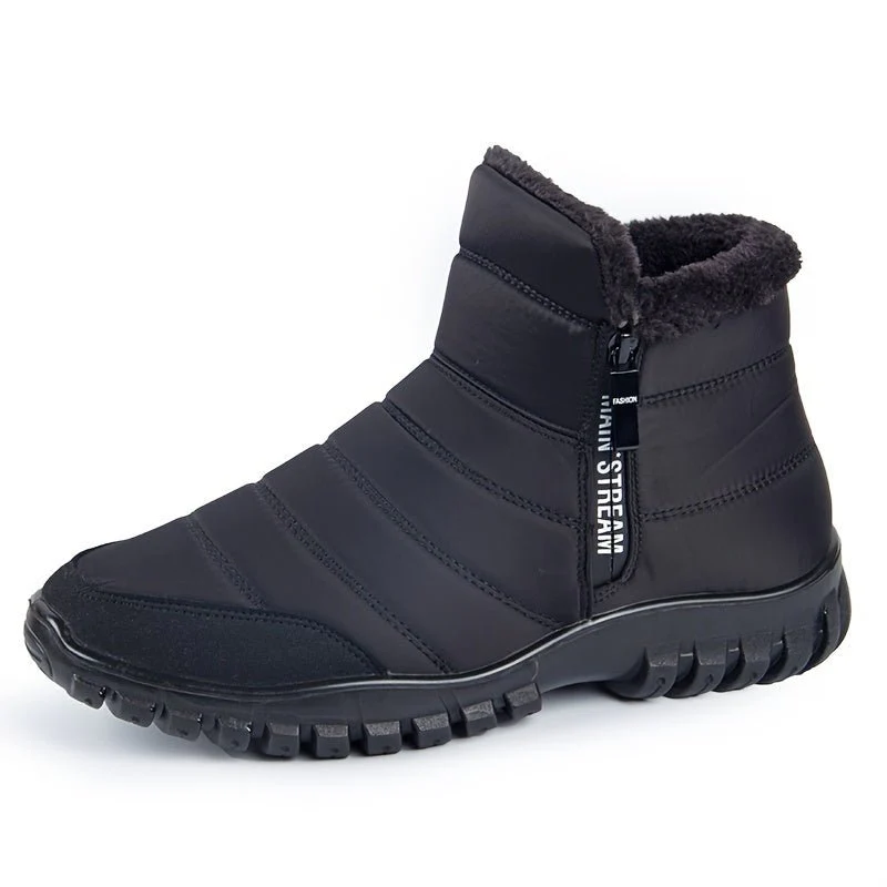 Gallo | Warm winter boots with zipper and profile sole - Image 5