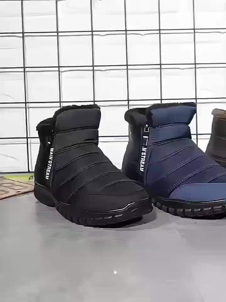 Gallo | Warm winter boots with zipper and profile sole - Image 8