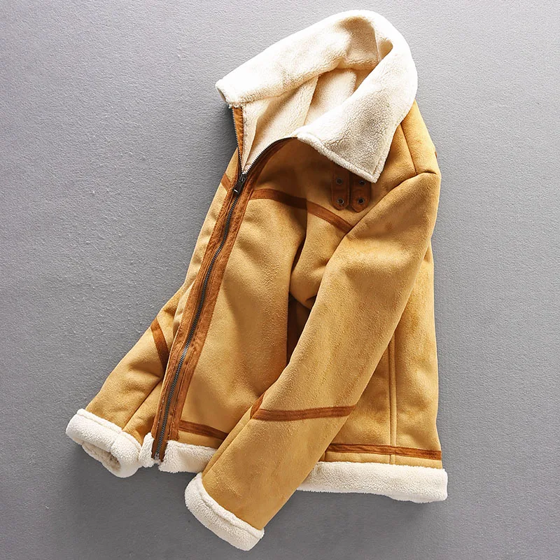 Galo | Vintage Suede Sherpa Jacket for Men - Image 3