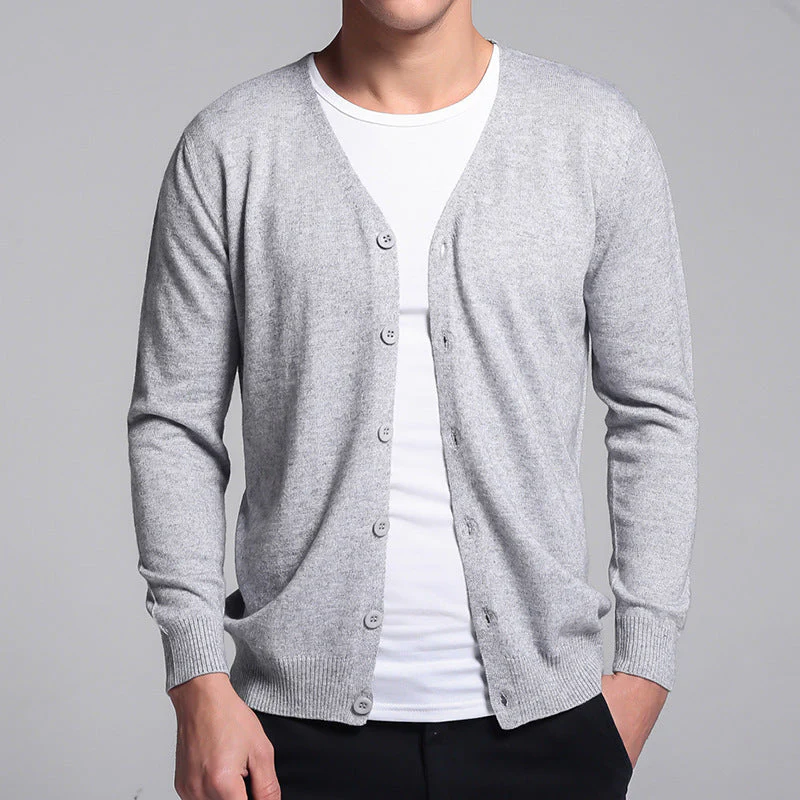 Galvin® | Classic Button-Up Cardigan For Men - Image 2