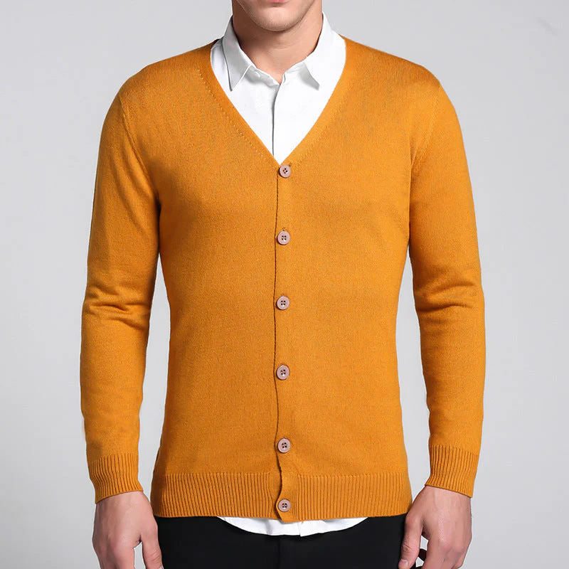 Galvin® | Classic Button-Up Cardigan For Men - Image 4