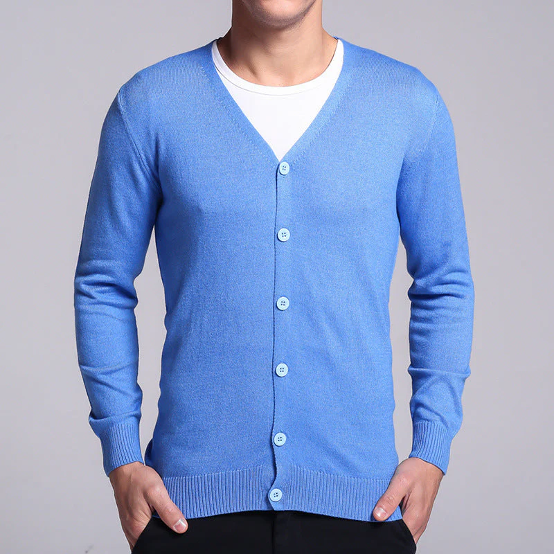 Galvin® | Classic Button-Up Cardigan For Men - Image 5