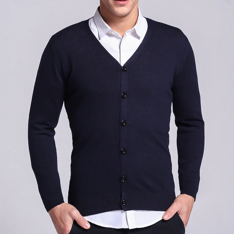 Galvin® | Classic Button-Up Cardigan For Men - Image 6