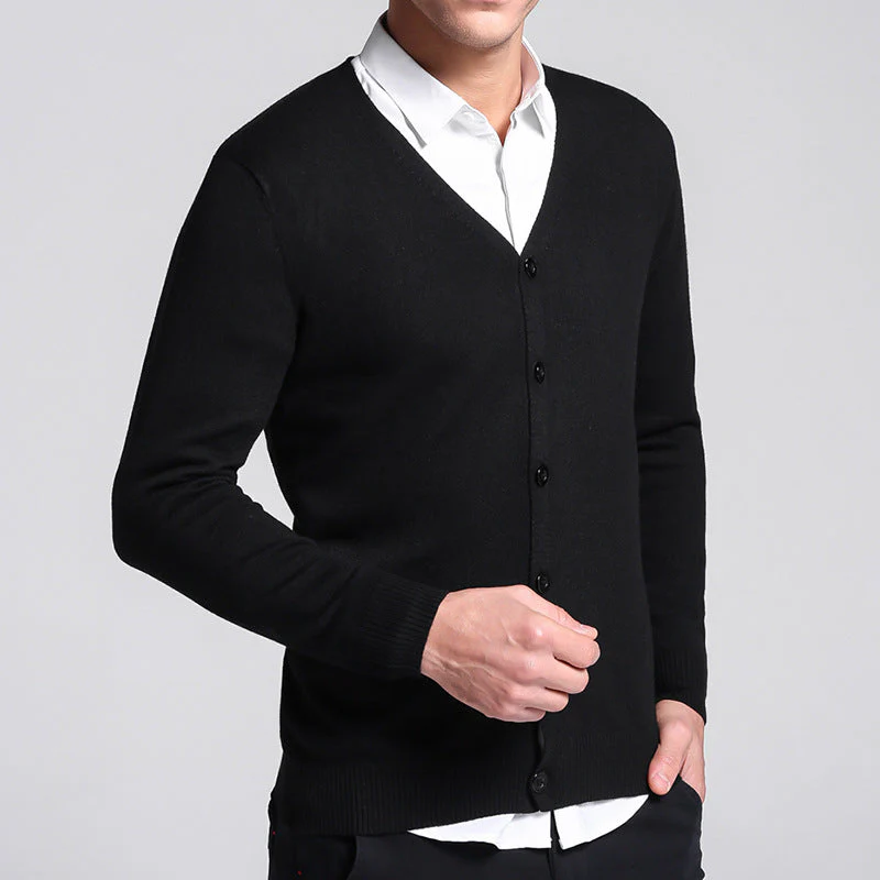 Galvin® | Classic Button-Up Cardigan For Men - Image 7