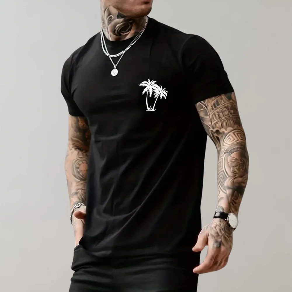 Galvin® | Palm Tree Graphic Men'S T-Shirt - Image 13