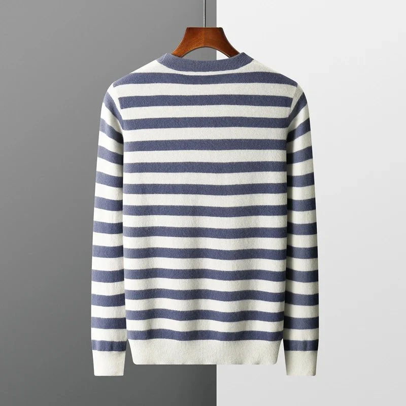 Gareth® | Men’s Jumpers With Stripe Design - Image 2