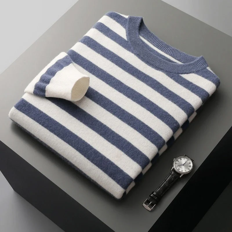 Gareth® | Men’s Jumpers With Stripe Design - Image 3