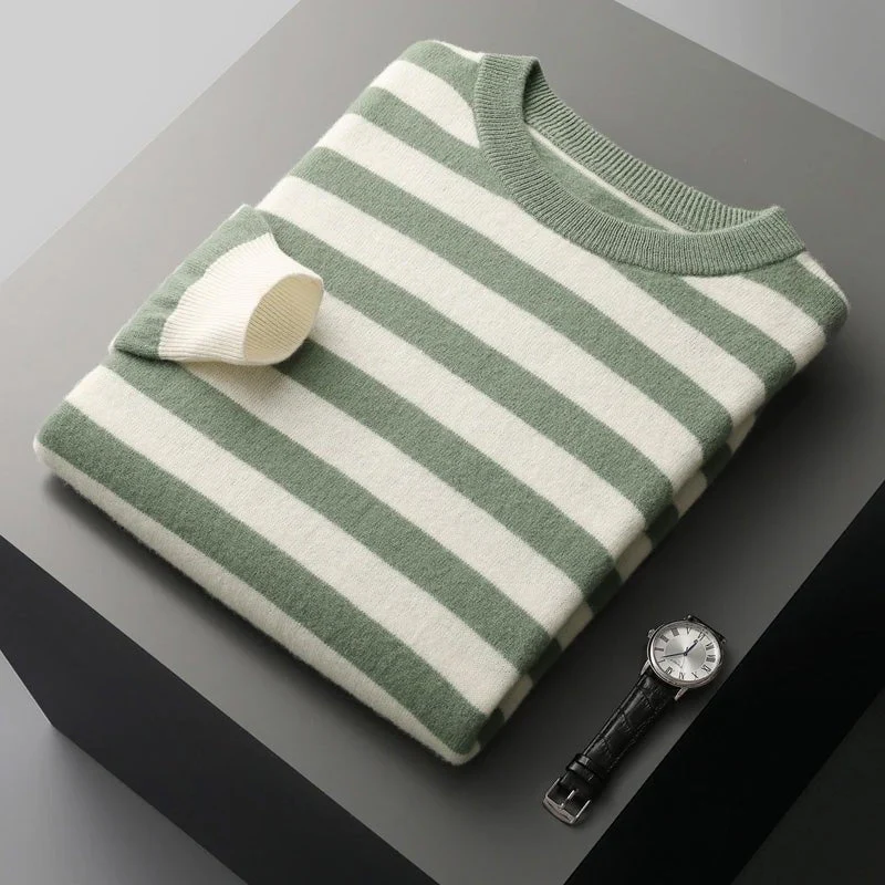 Gareth® | Men’s Jumpers With Stripe Design - Image 7