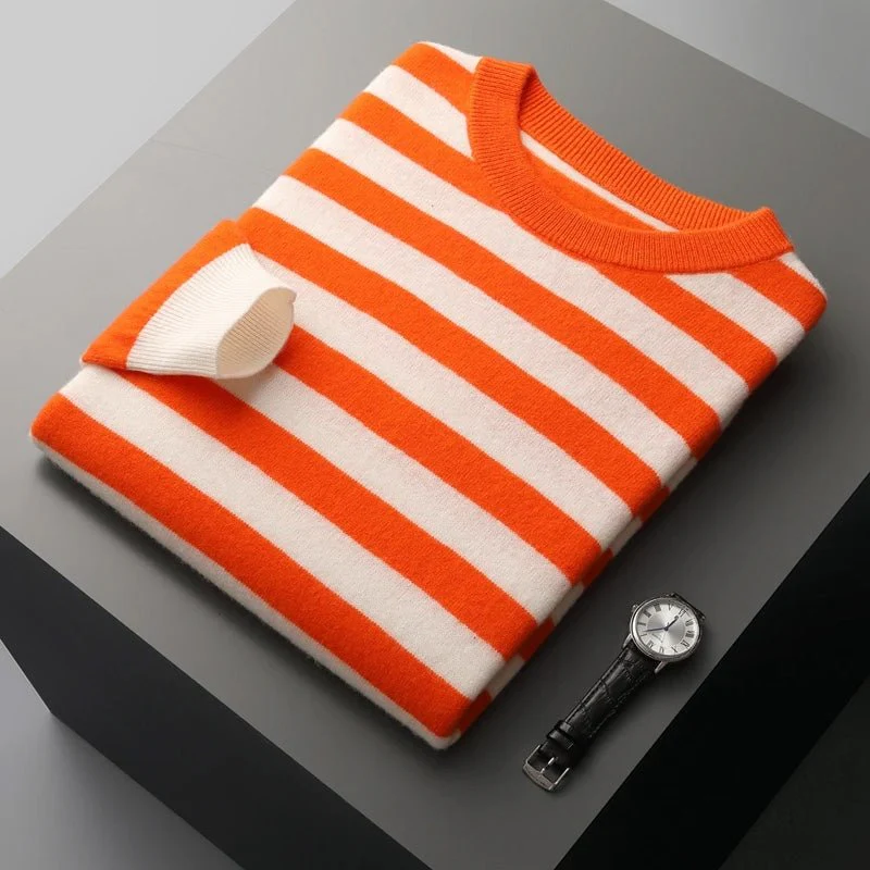 Gareth® | Men’s Jumpers With Stripe Design - Image 9
