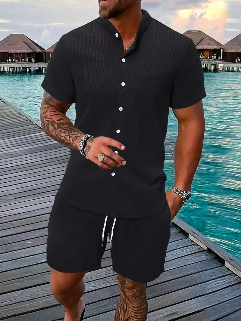 Gareth® | Waffle Casual Set