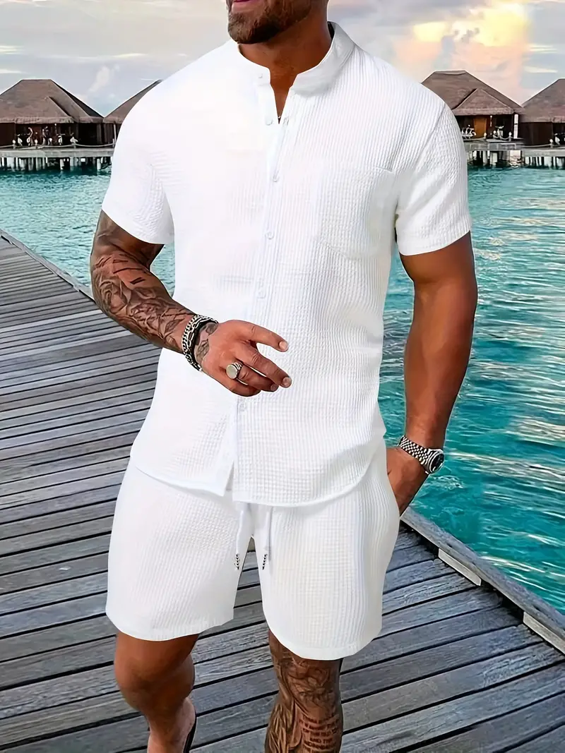 Gareth® | Waffle Casual Set - Image 2