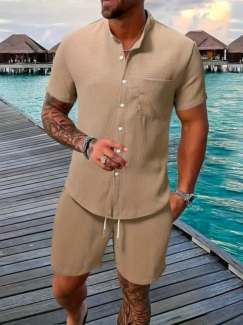 Gareth® | Waffle Casual Set - Image 3