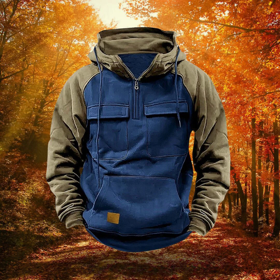 Gareth | Men's Rugged Adventure Hoodie - Image 4
