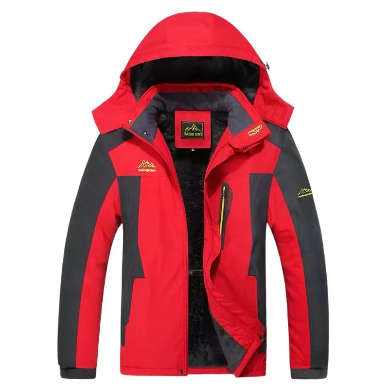 Gareth | Warm Arctic outdoor winter jacket with hood - Image 2