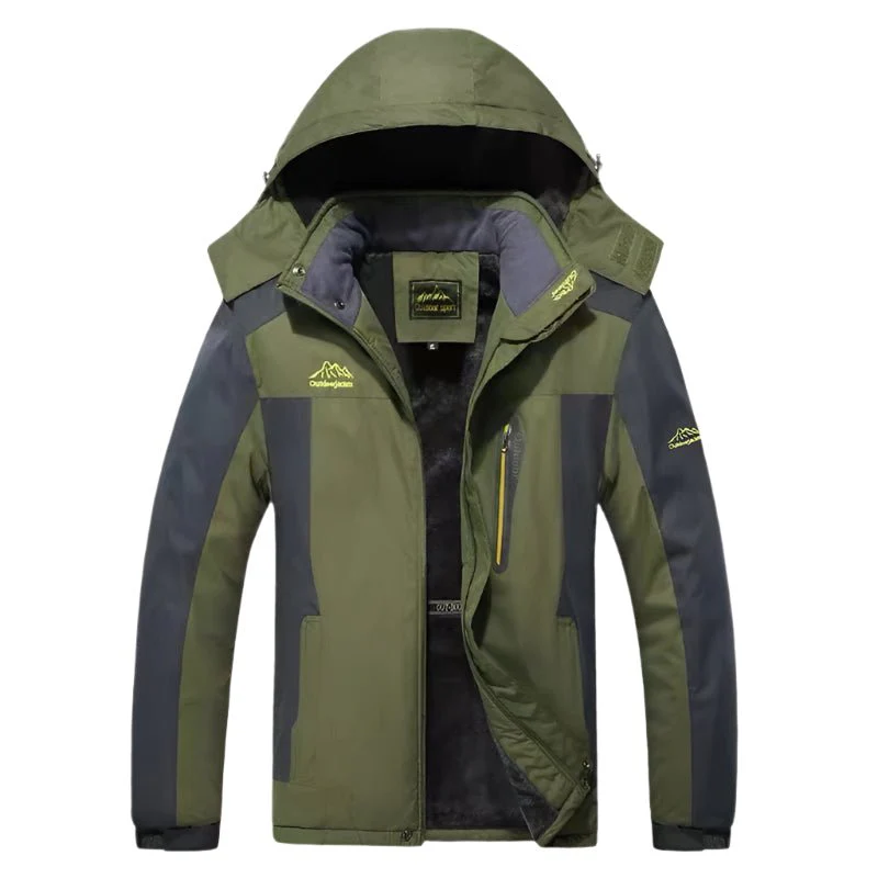 Gareth | Warm Arctic outdoor winter jacket with hood - Image 4