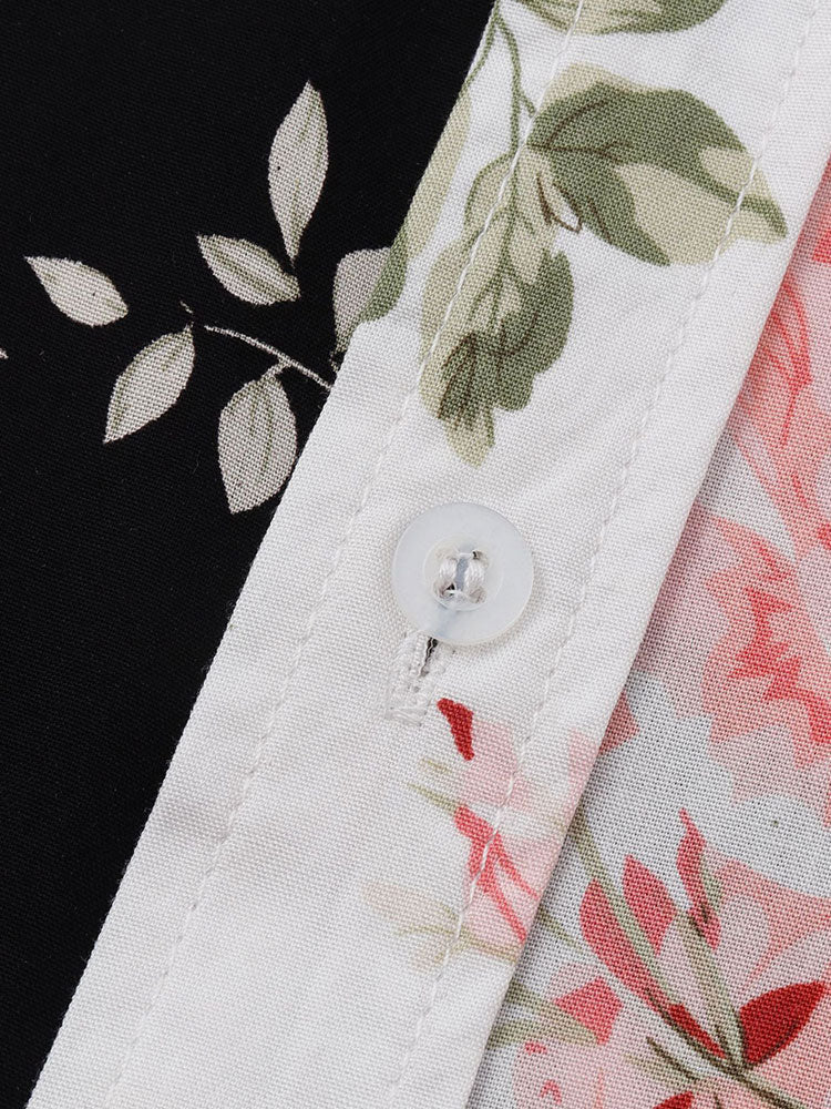 Gary® | Two Tone Floral Print Shirt - Image 5