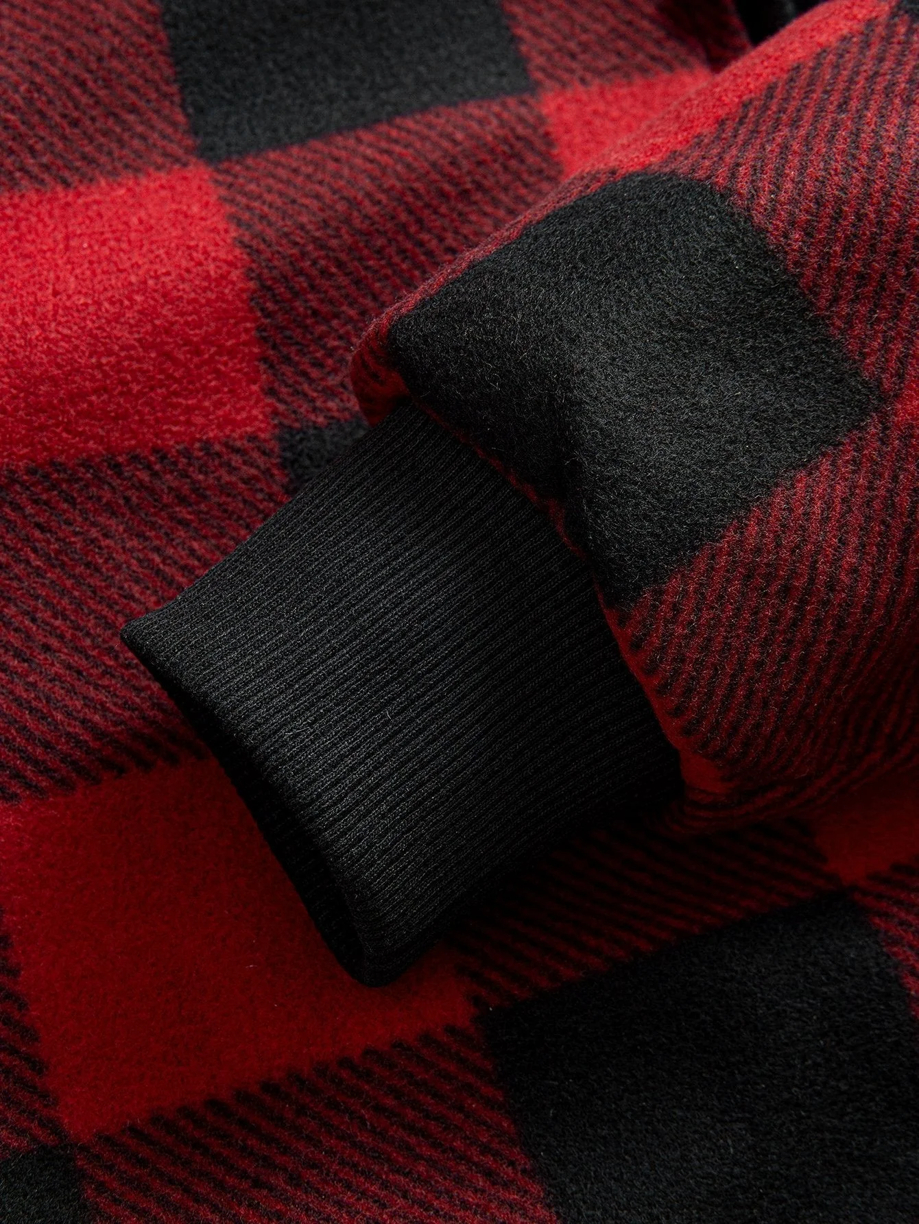 Gary | Teddy Fleece Lined Flannel Plaid Hoodie - Image 9