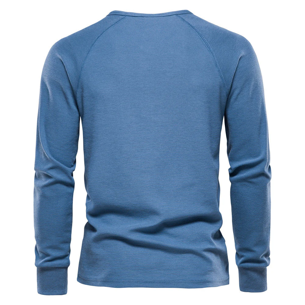Gáspar® | Premium Waffle-Knit Henley - Image 3