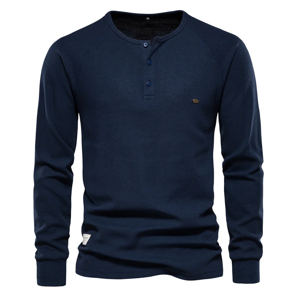 Gáspar® | Premium Waffle-Knit Henley - Image 6