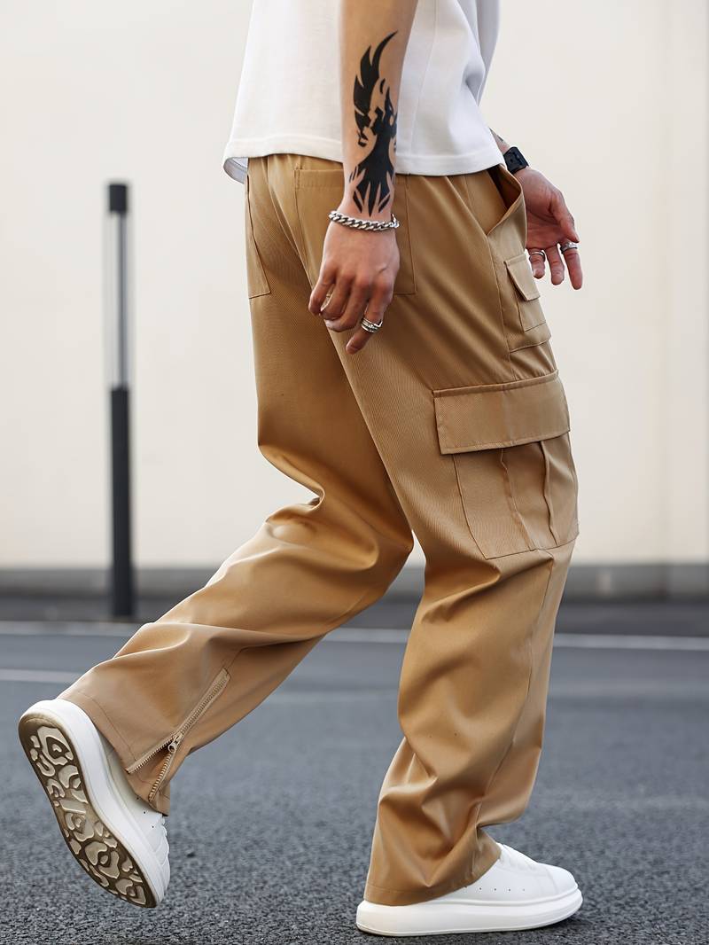 Gates® | Straight-Leg Cargo Pants With Multiple Pockets For Men - Image 12