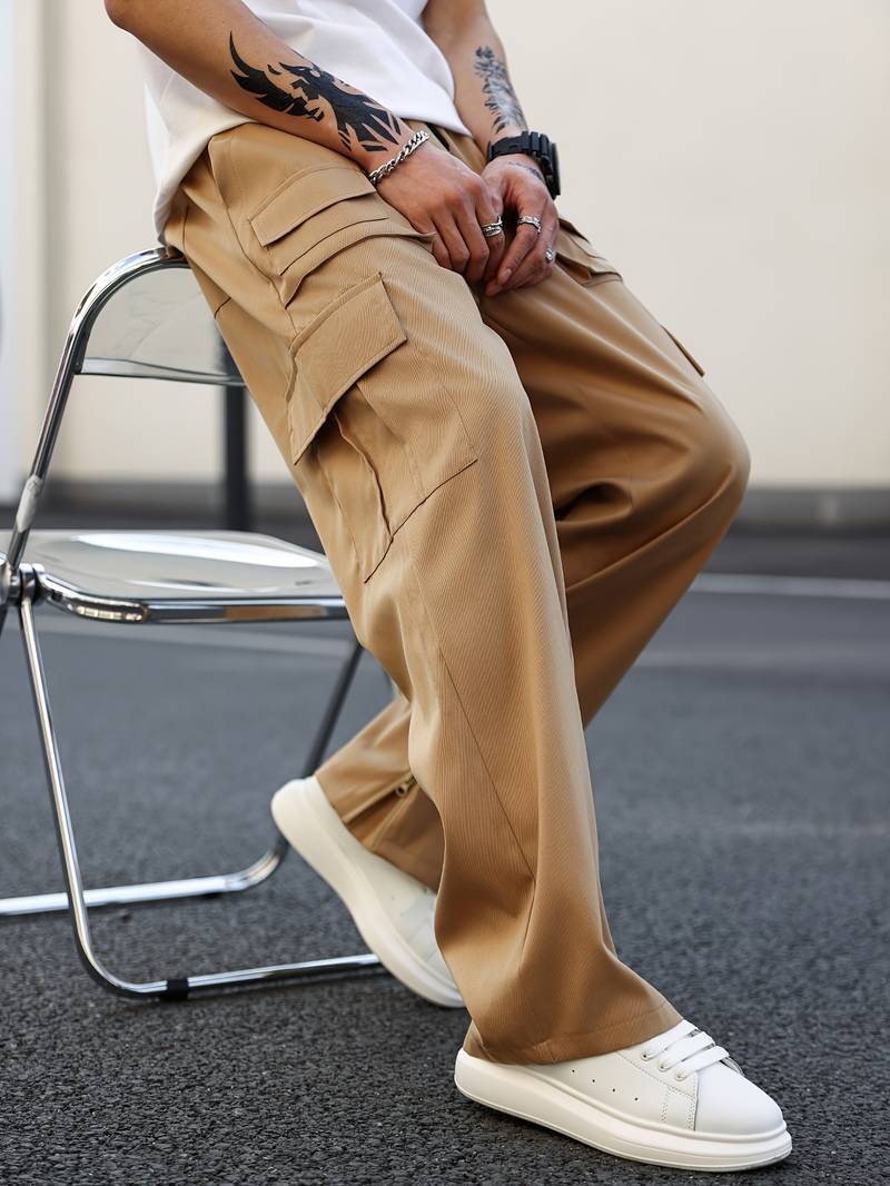 Gates® | Straight-Leg Cargo Pants With Multiple Pockets For Men - Image 17