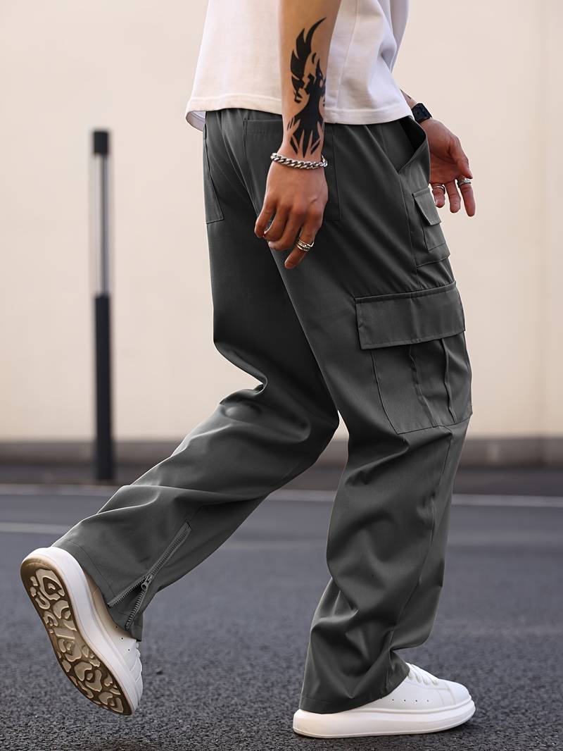 Gates® | Straight-Leg Cargo Pants With Multiple Pockets For Men - Image 7