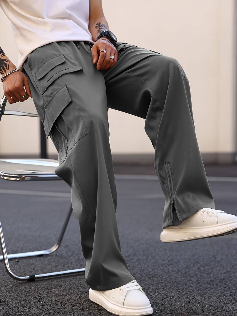Gates® | Straight-Leg Cargo Pants With Multiple Pockets For Men - Image 8