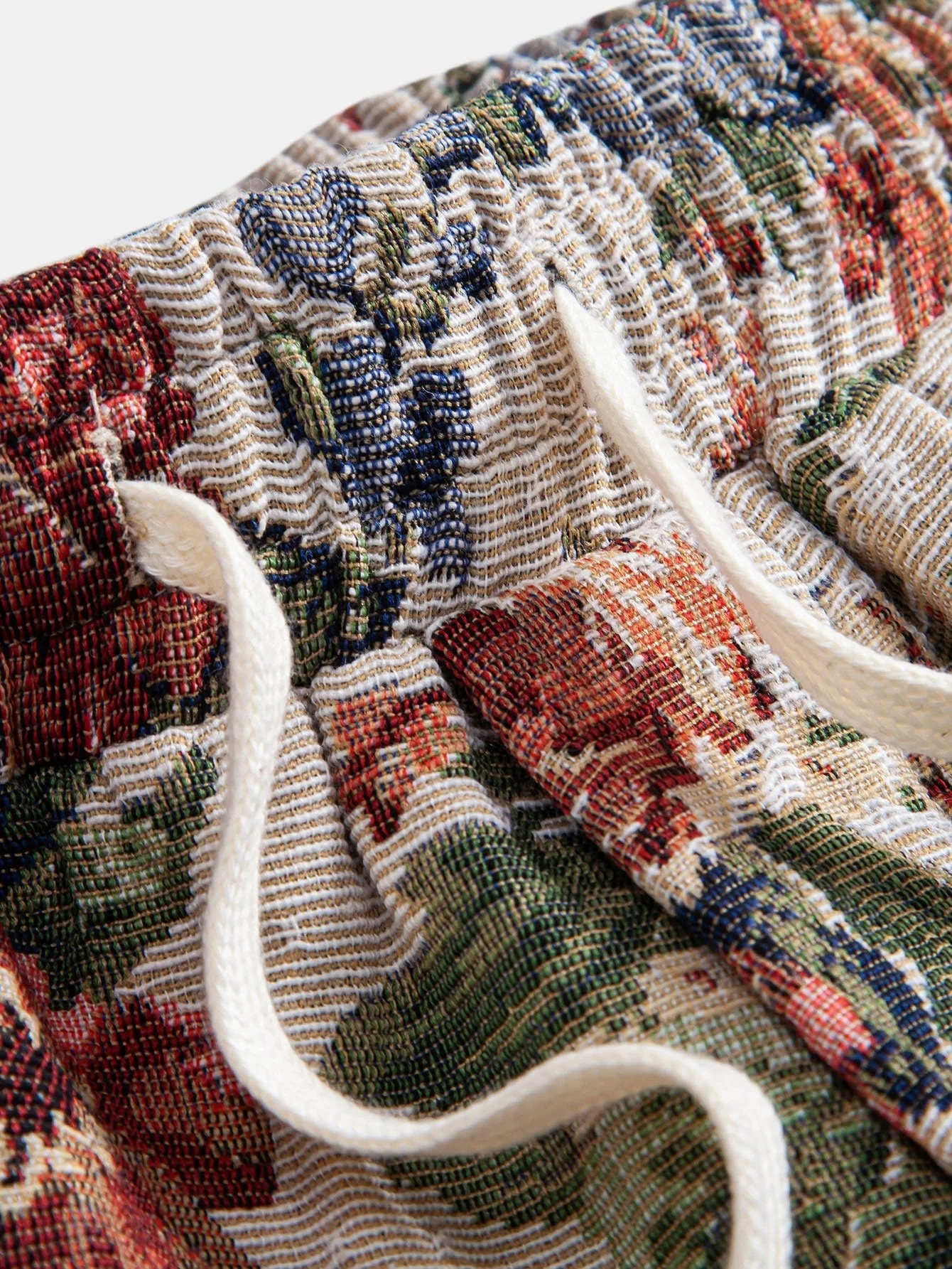 Gaudencio® | Floral Jacquard Shorts - Image 3