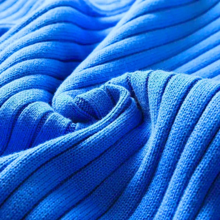 Gaudencio® | Men’s Turtleneck Jumpers With Ribbed Design - Image 2