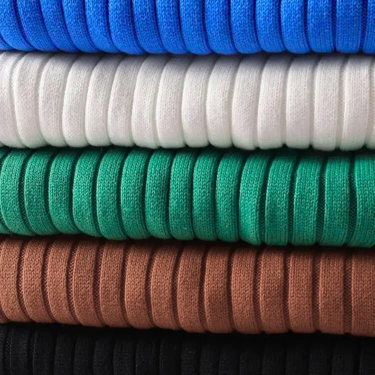 Gaudencio® | Men’s Turtleneck Jumpers With Ribbed Design - Image 8