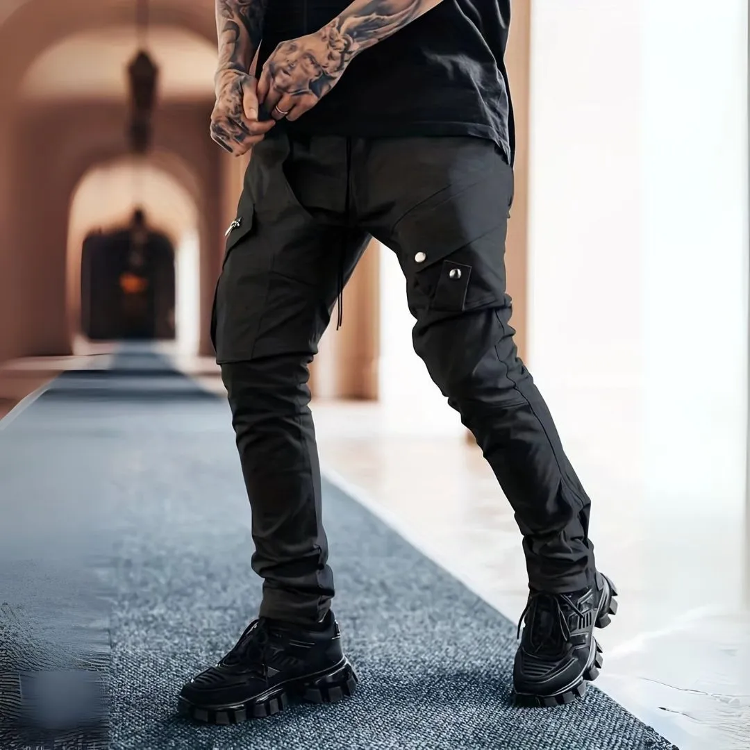 Gaudencio | Aaron Tactical Zipper Cargo Pants - Image 2
