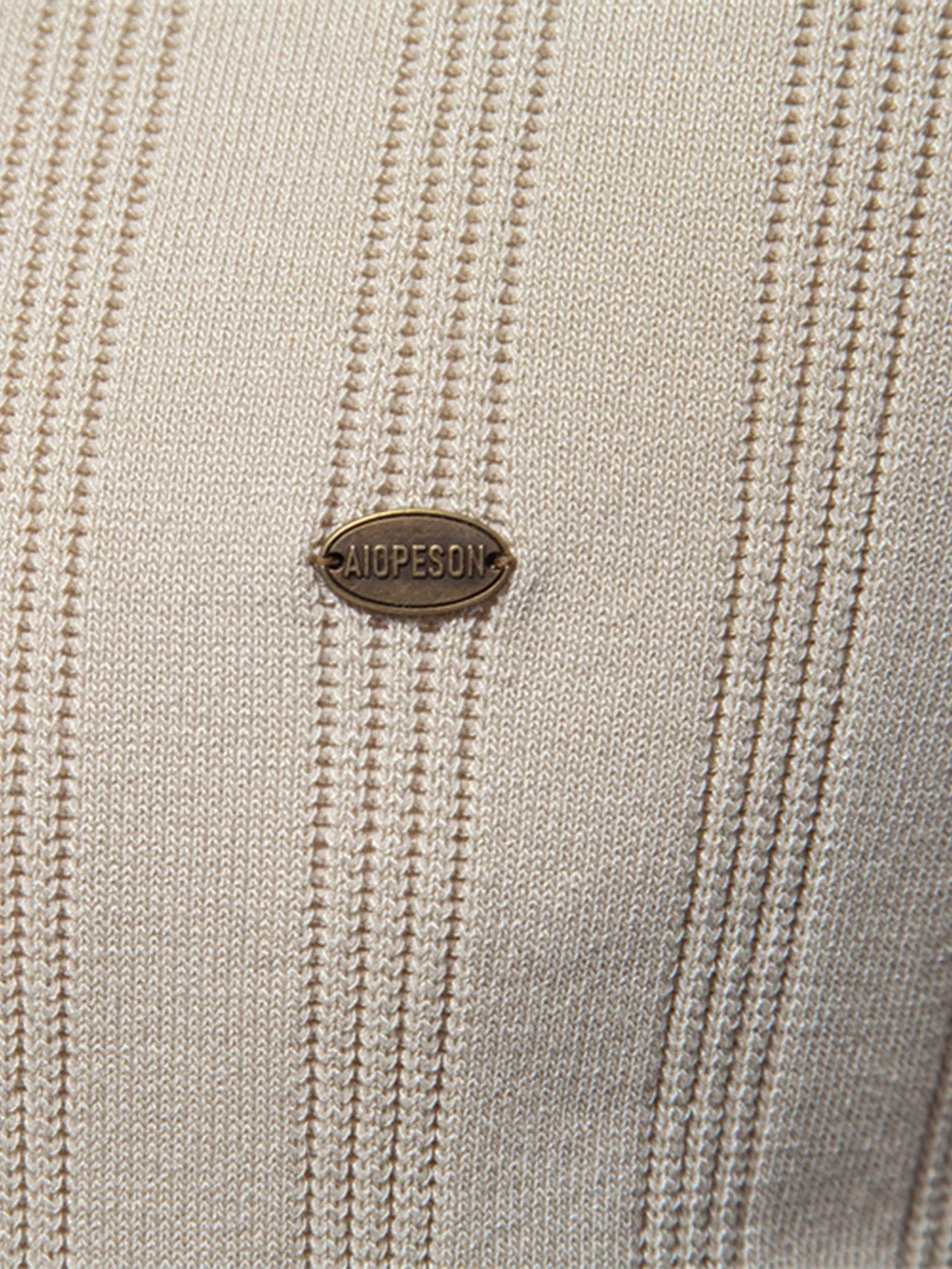 Gavin | Stripe Knit Polo Shirt - Image 11