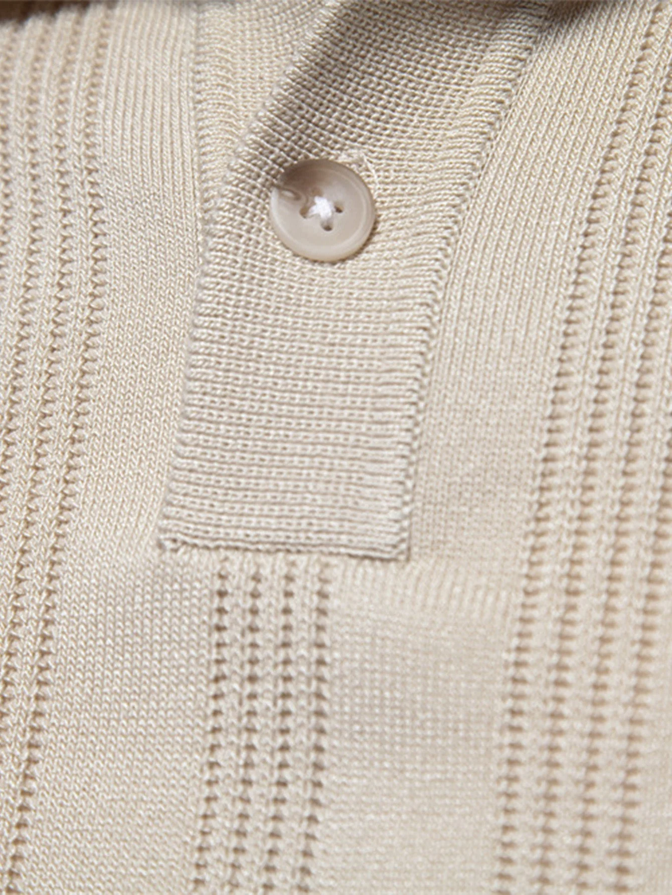 Gavin | Stripe Knit Polo Shirt - Image 12