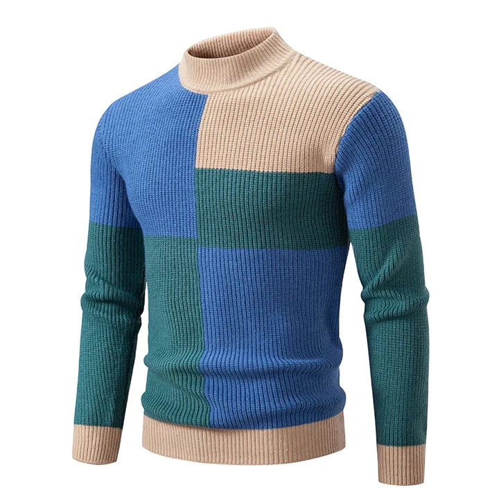 Gawain® | Colorful Turtleneck Sweater For Men - Image 15