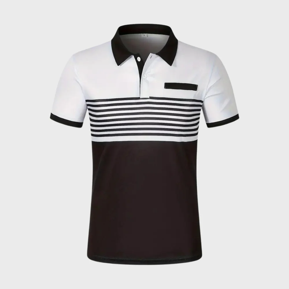 Gawain® | Men'S Striped Polo Shirt - Image 10