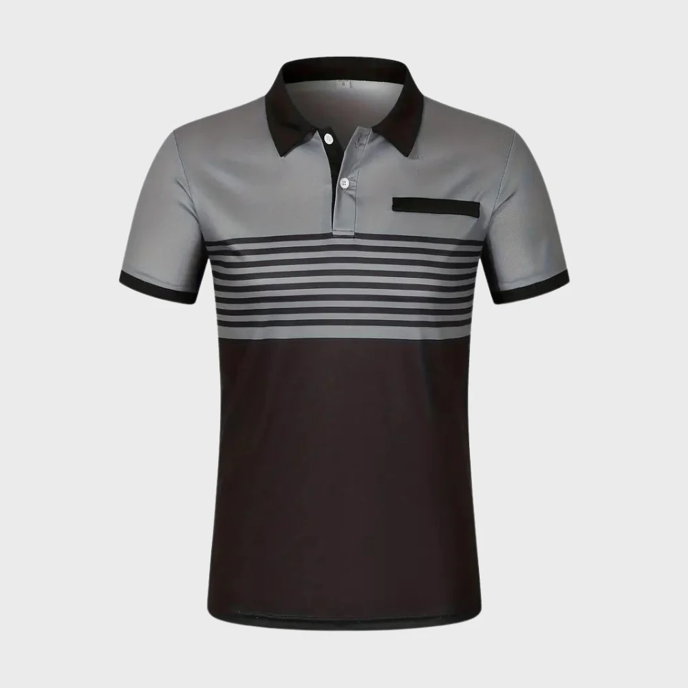 Gawain® | Men'S Striped Polo Shirt - Image 12