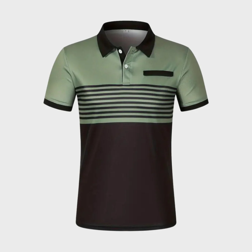Gawain® | Men'S Striped Polo Shirt - Image 6