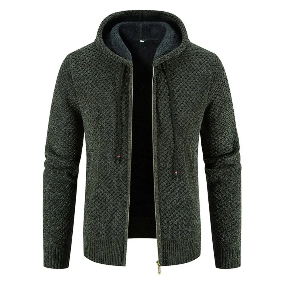 Gearoid® | High Quality Cardigan With Hood - Image 2