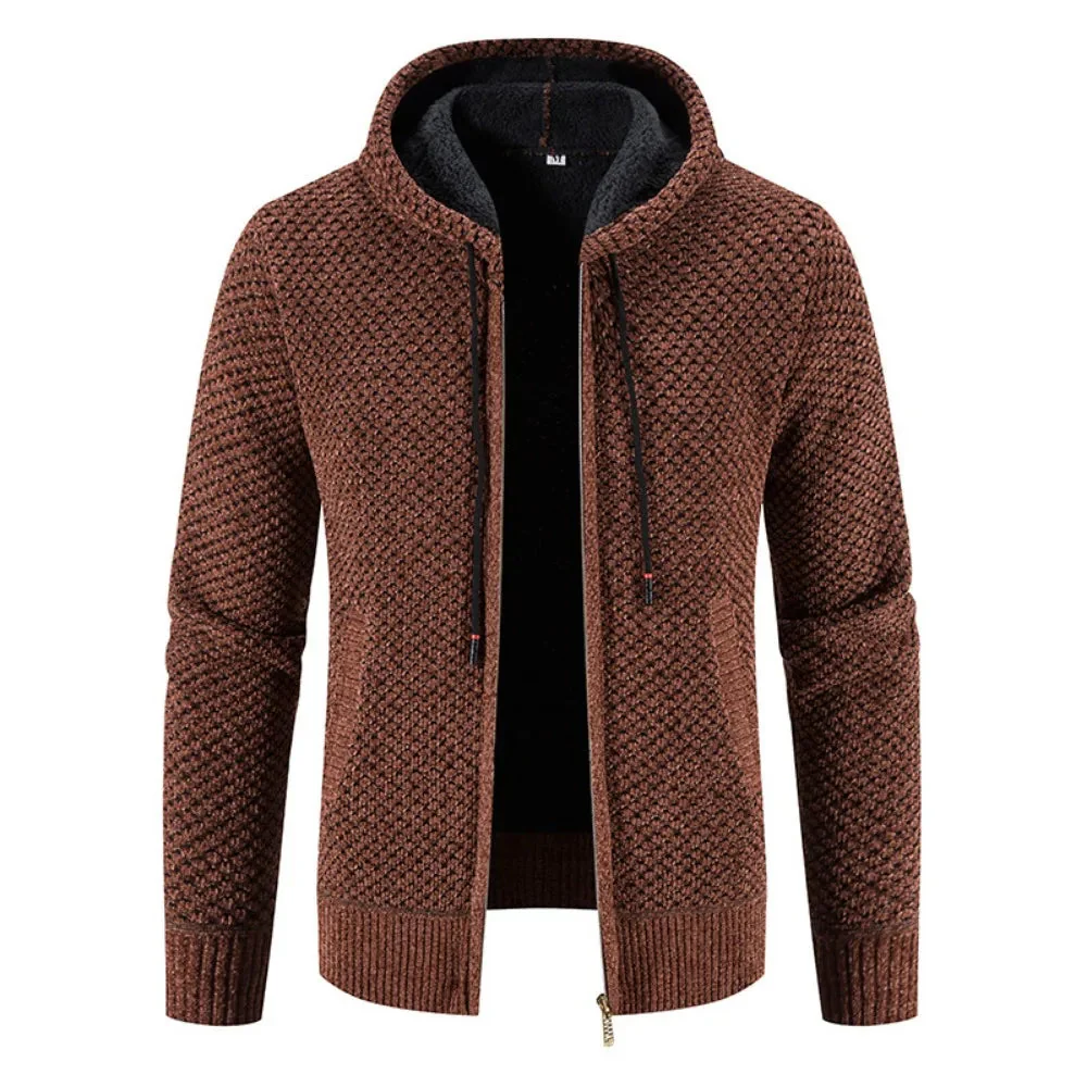 Gearoid® | High Quality Cardigan With Hood - Image 3