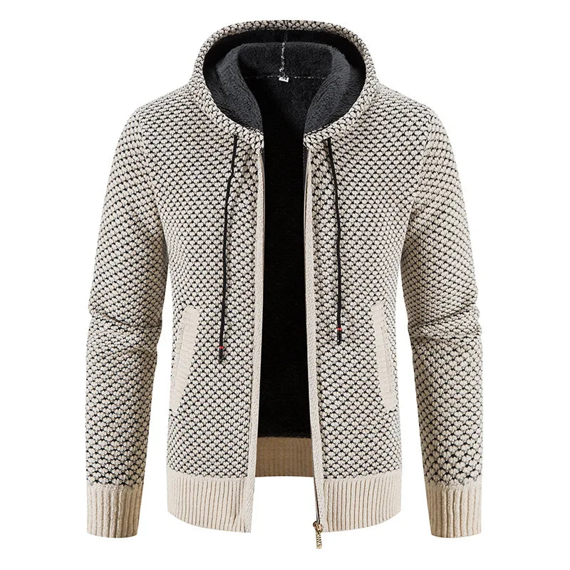 Gearoid® | High Quality Cardigan With Hood - Image 4
