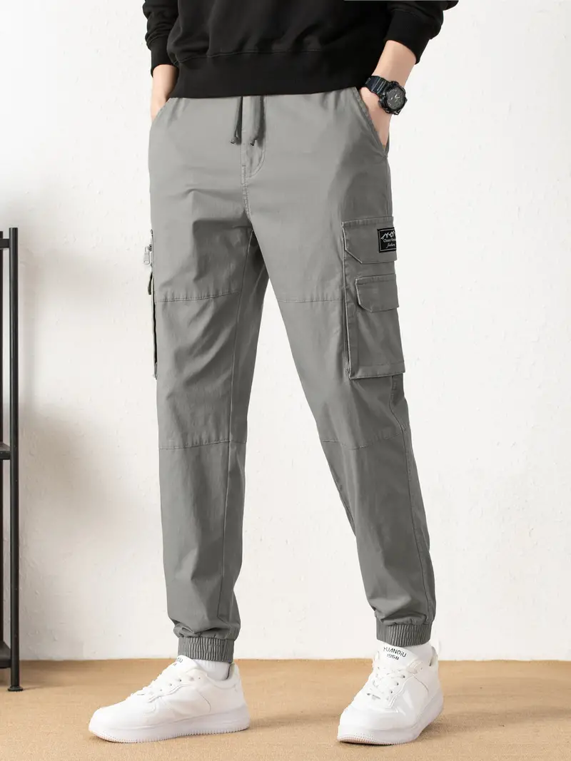 Gearoid® | Trendy, Solid Cargo Pants For Men
