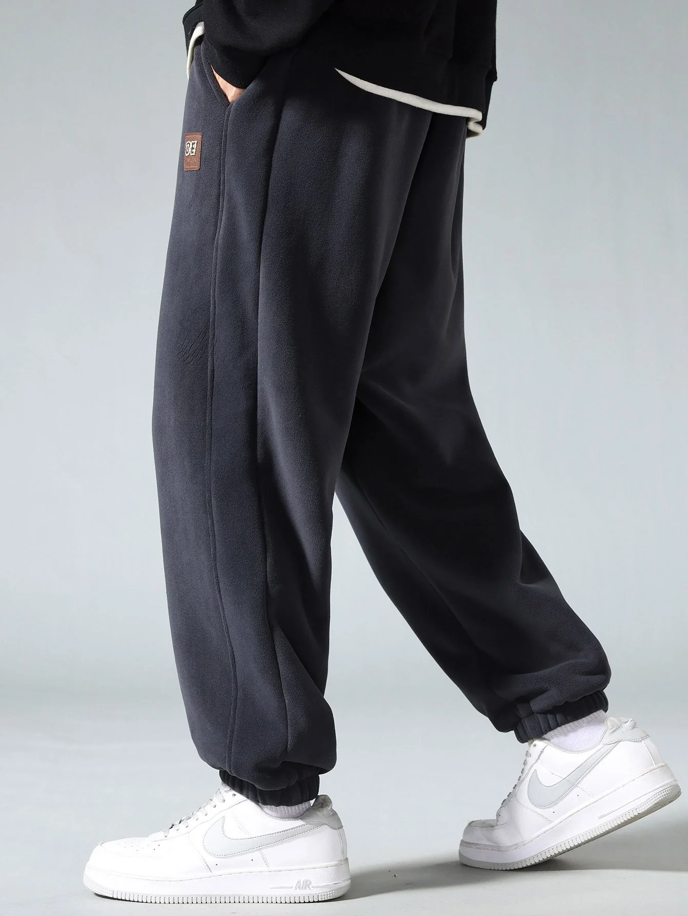 Gelasio® | Teddy Lined Polar Fleece Jogging Pants - Image 7