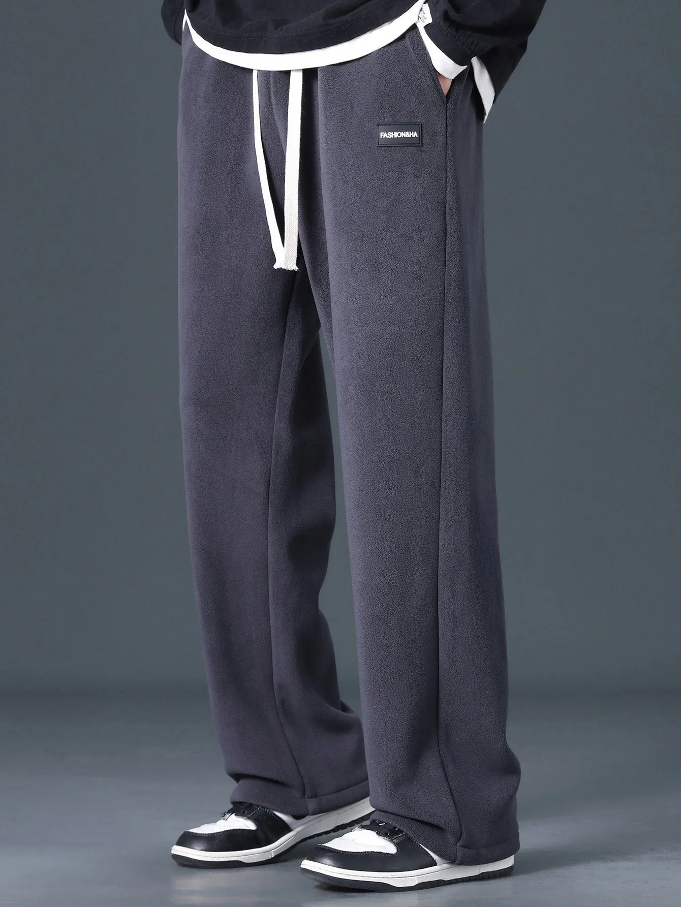 Genaro® | Straight Leg Polar Fleece Pants - Image 2
